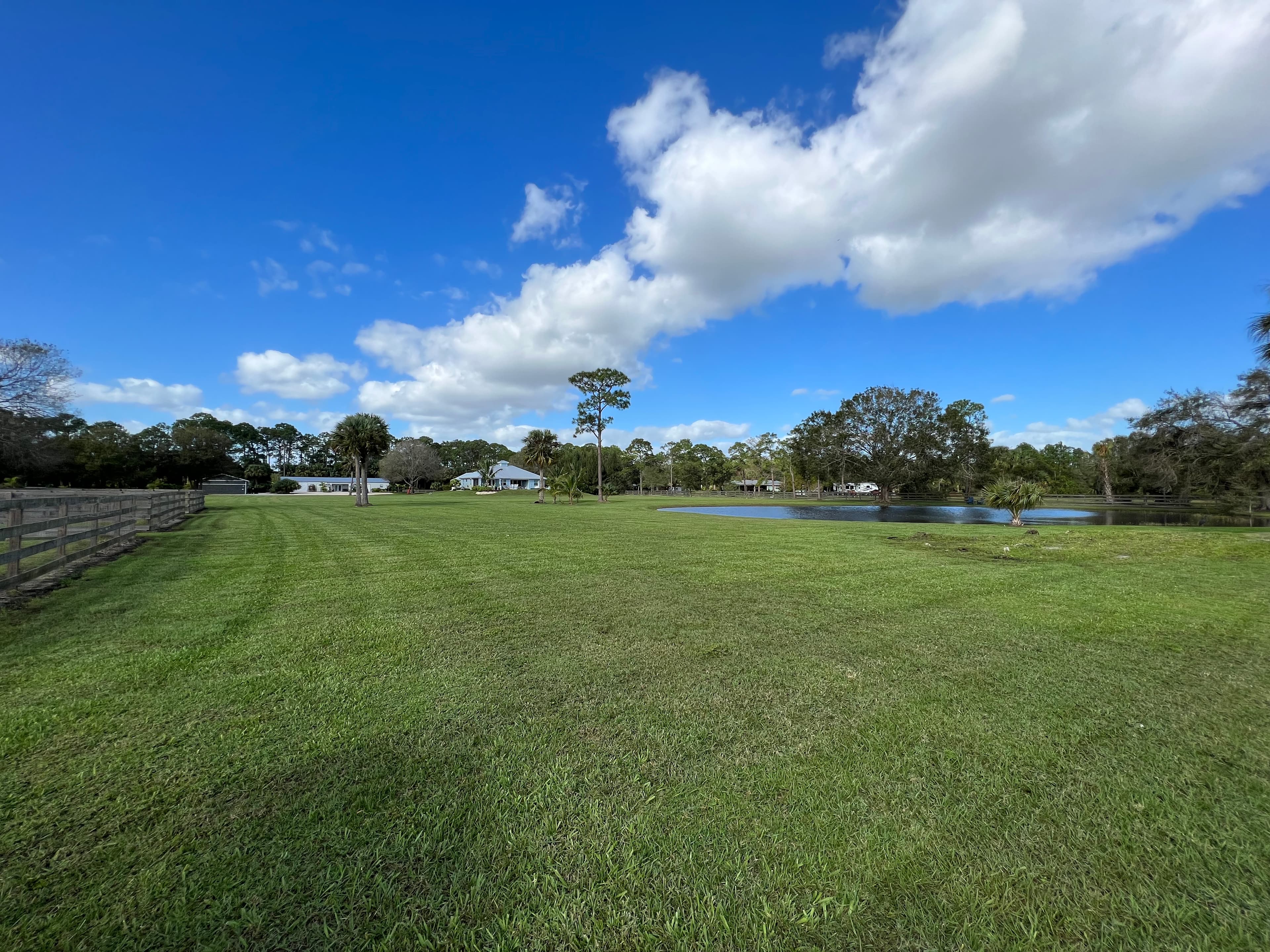 Outdoor training area