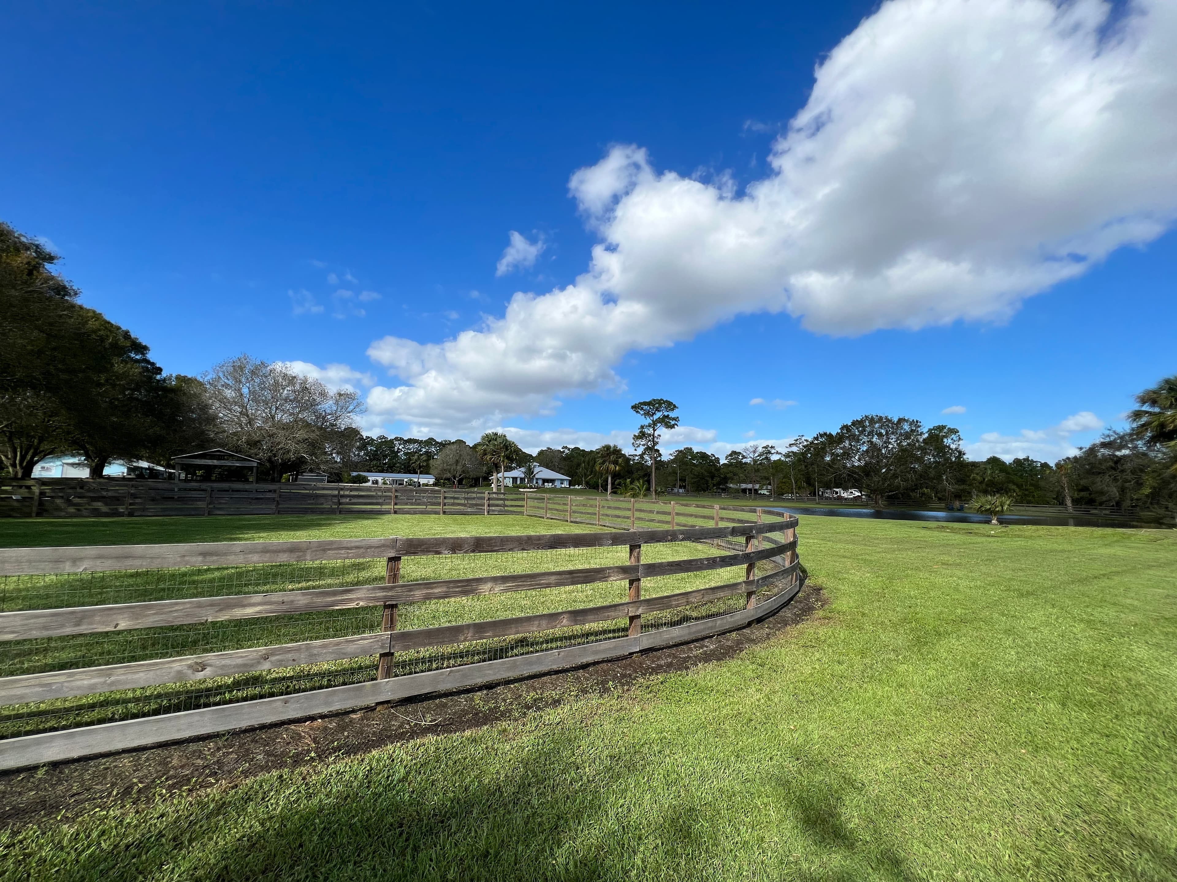 Outdoor training area